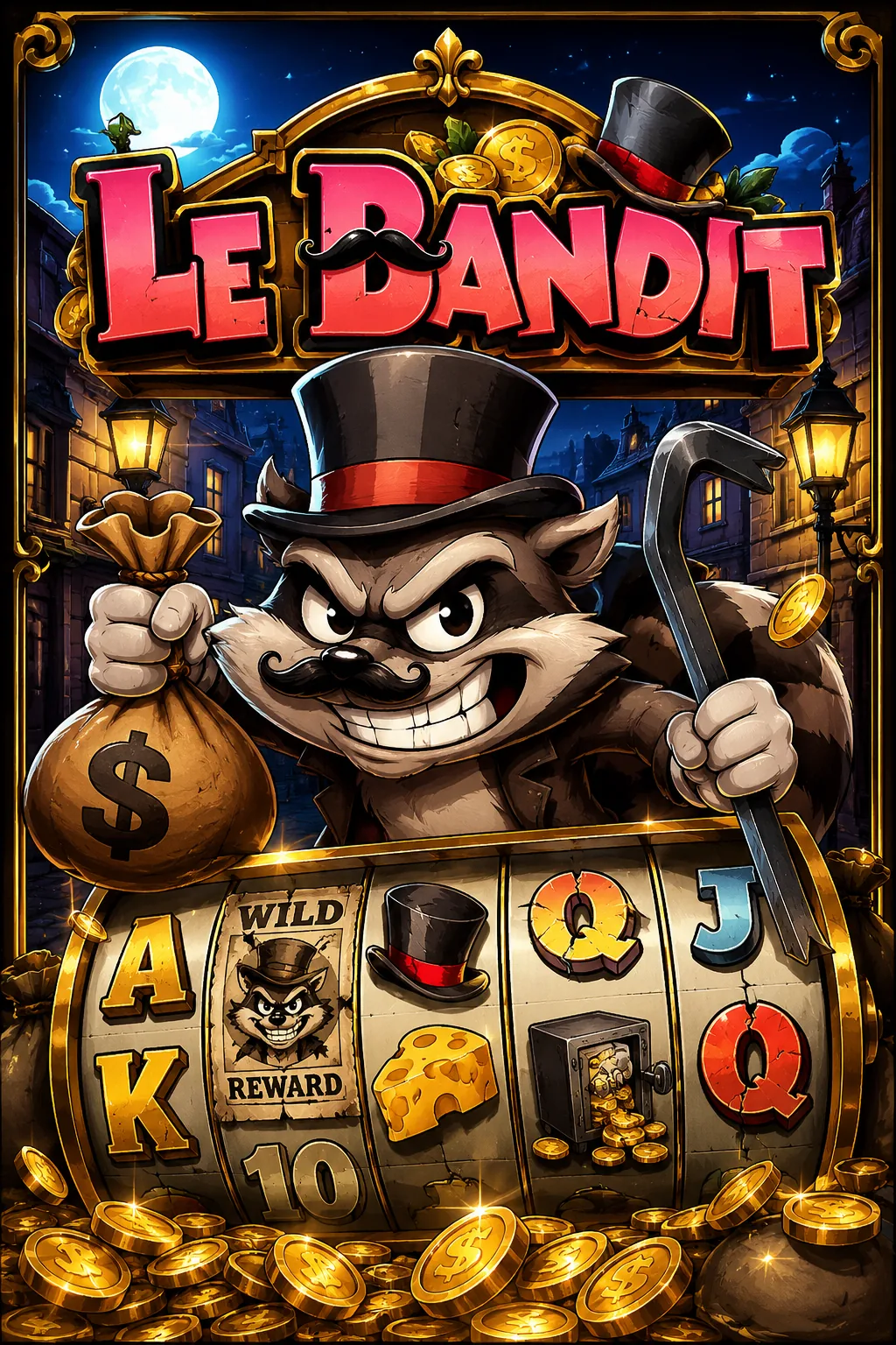 Le Bandit slot at SpinBoss Casino