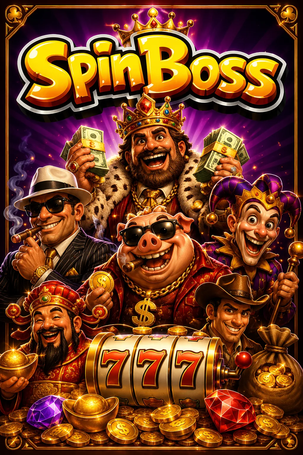 SpinBoss slots and games line-up
